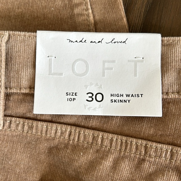 Loft women’s corduroys (2 pair) size 30 (10) - Picture 3 of 5